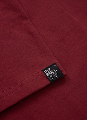 Muška majica kratkih rukava SMALL LOGO - Bordo
