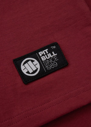 Muška majica kratkih rukava SMALL LOGO - Bordo