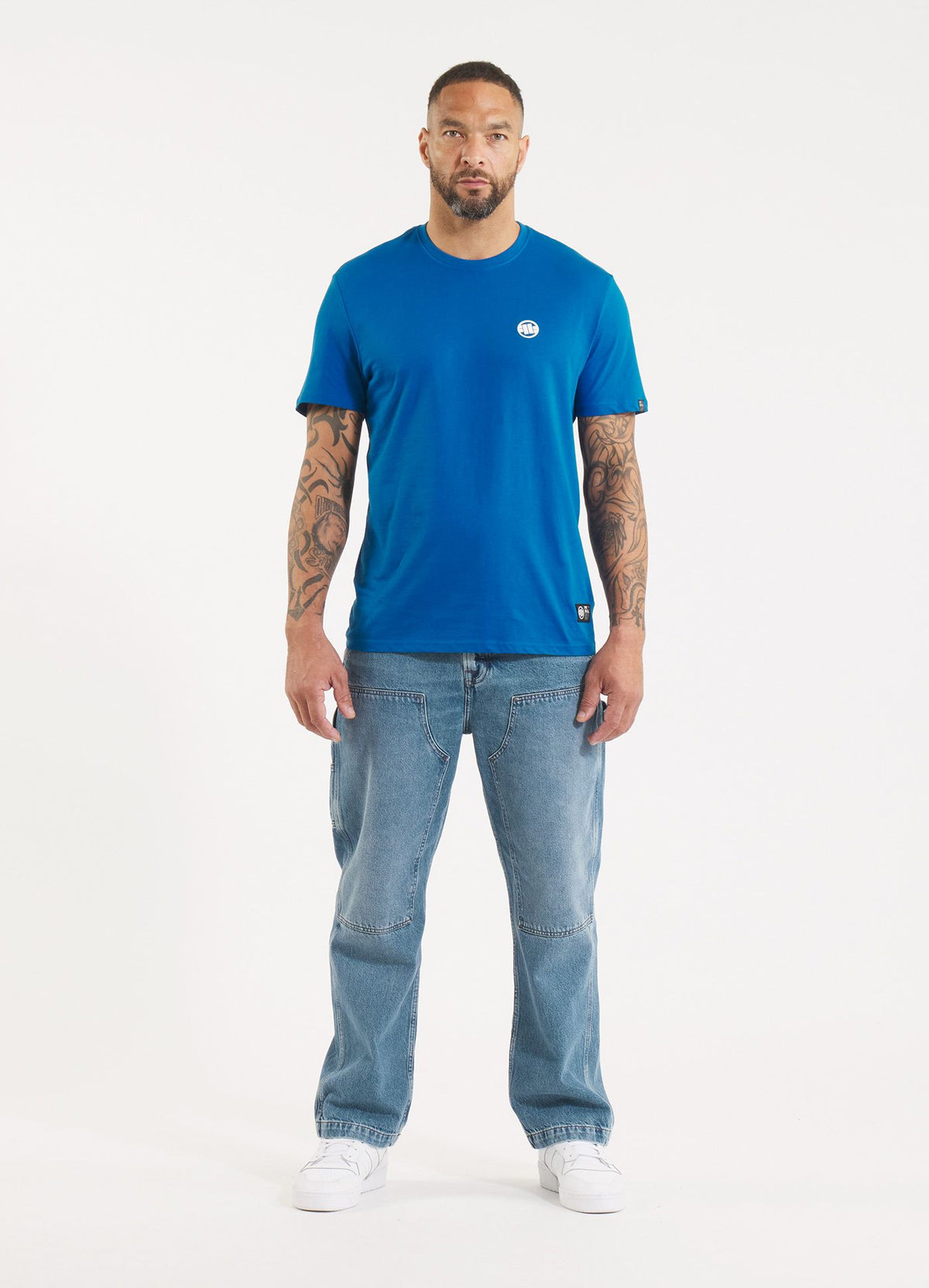 Men's T-Shirt SMALL LOGO - Royal blue