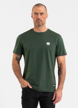 Men's T-Shirt SMALL LOGO - Dark green