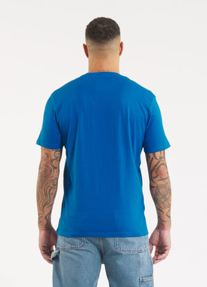 Men's T-Shirt SMALL LOGO - Royal blue