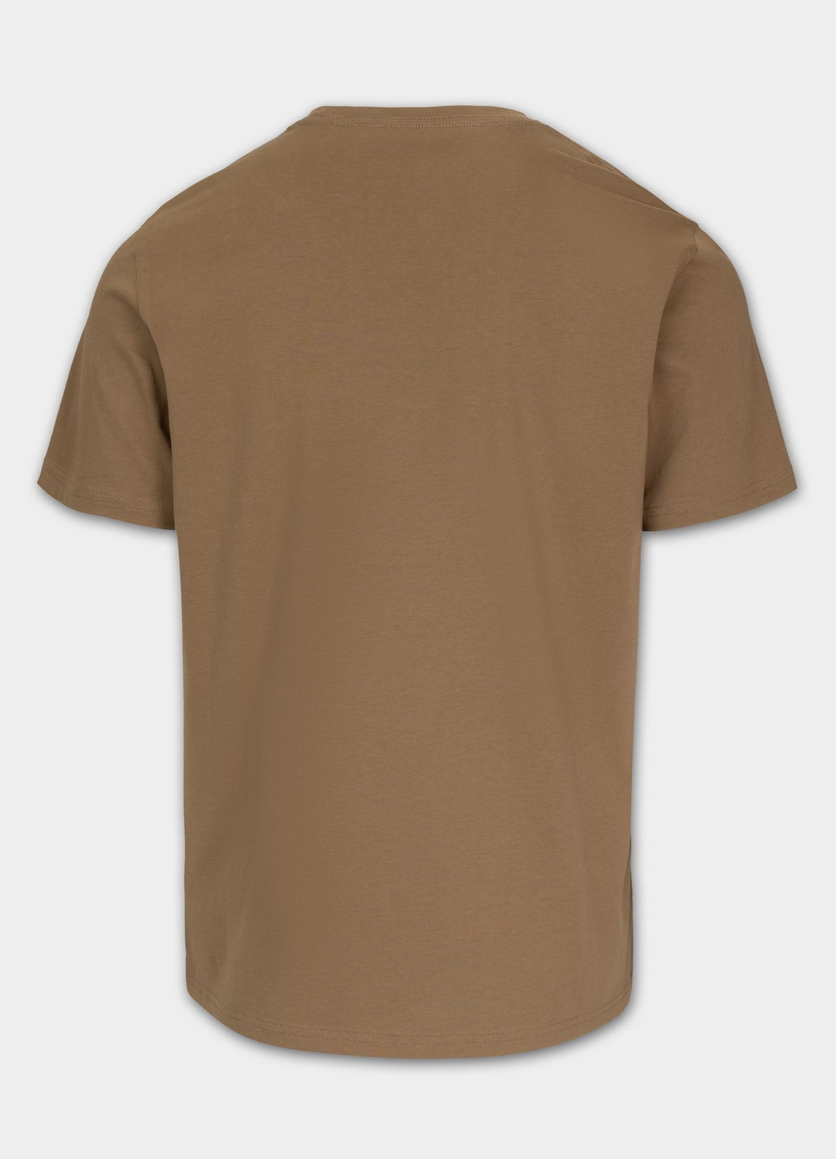 Men's T-Shirt SMALL LOGO - Coyote brown