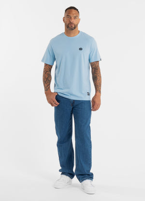 Men's T-Shirt SMALL LOGO - Light blue