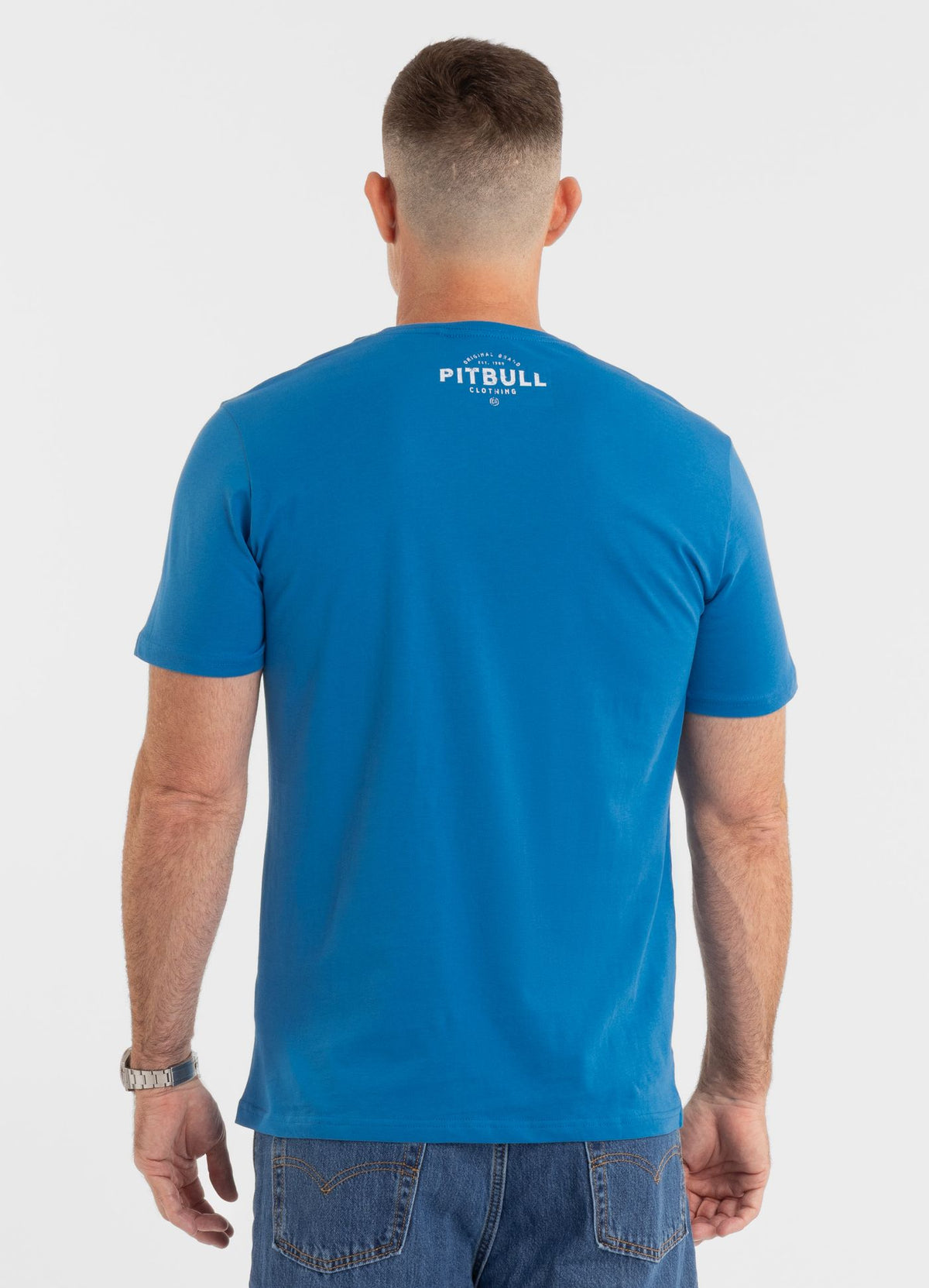 Men's T-Shirt Ultra Light PITBULL CO. - Royal blue