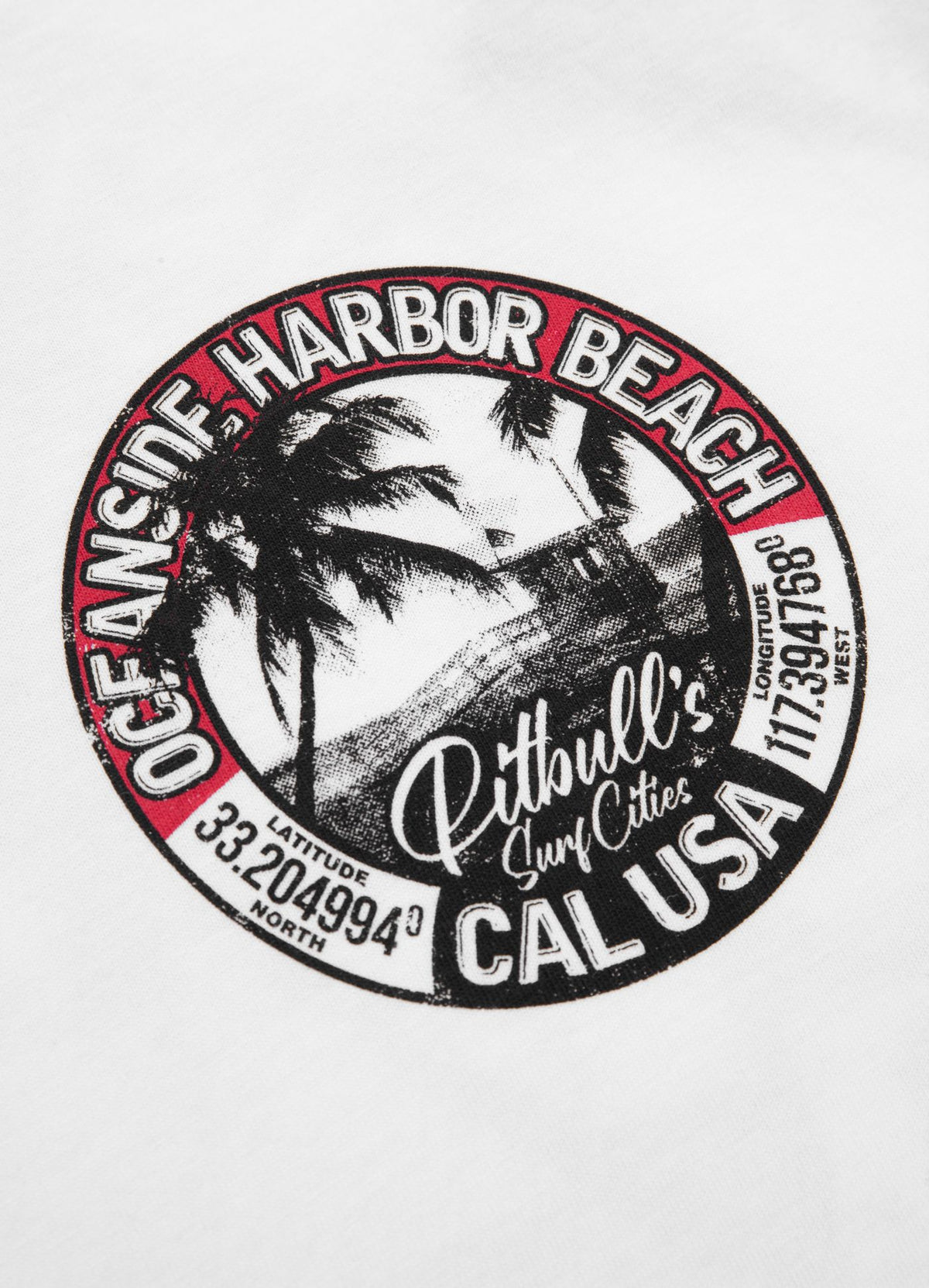 Muška majica kratkih rukava OCEANSIDE - Bijela