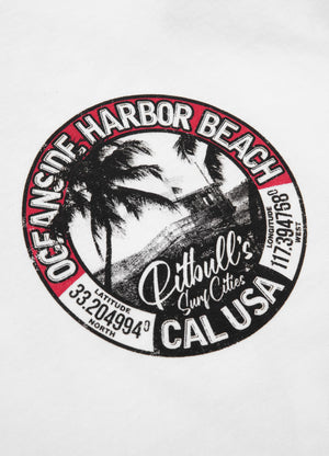 Muška majica kratkih rukava OCEANSIDE - Bijela
