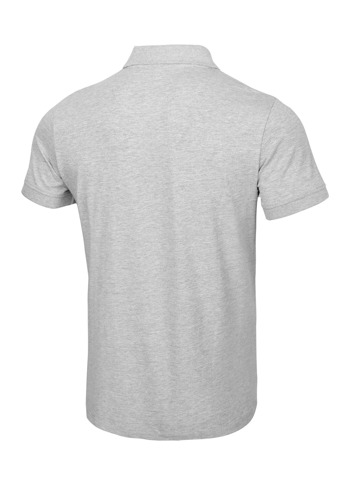 Muška polo majica Jersey Slim Fit Small Logo - sivi melange