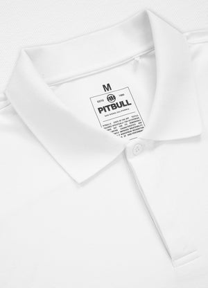 Men's Polo shirt Pique Rockey - White