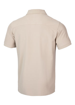 Men's Polo shirt Pique Rockey - Sand