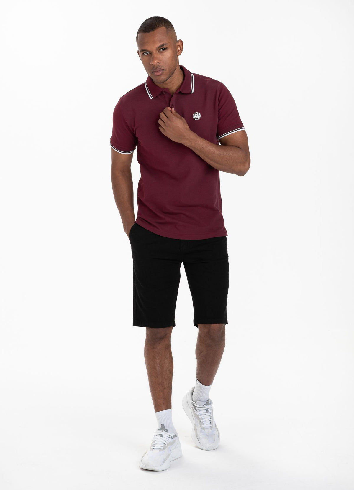 Polo Shirt Regular Logo Stripes