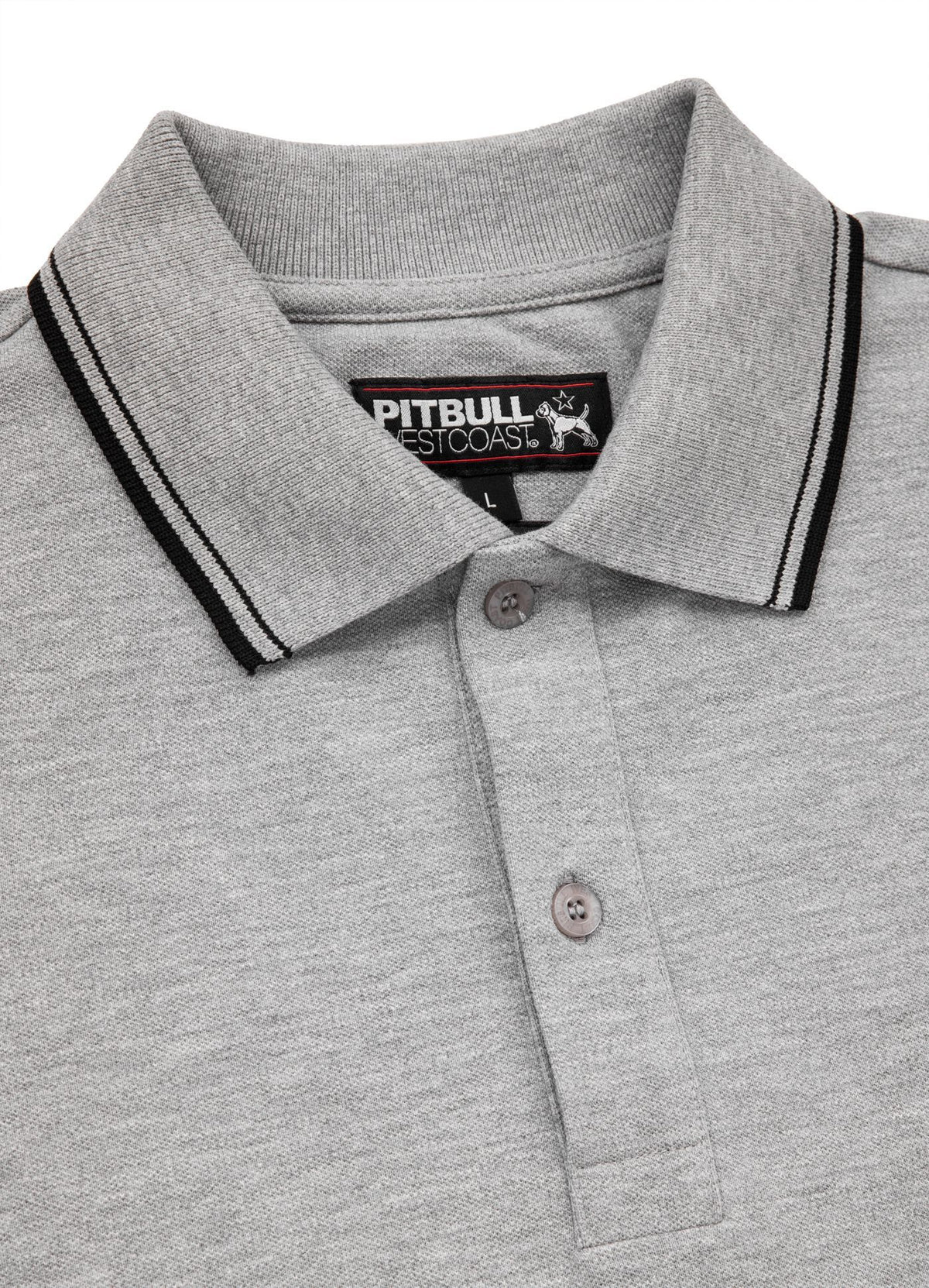 Polo Shirt Pique Slim Fit Stripes - Pitbull.eu