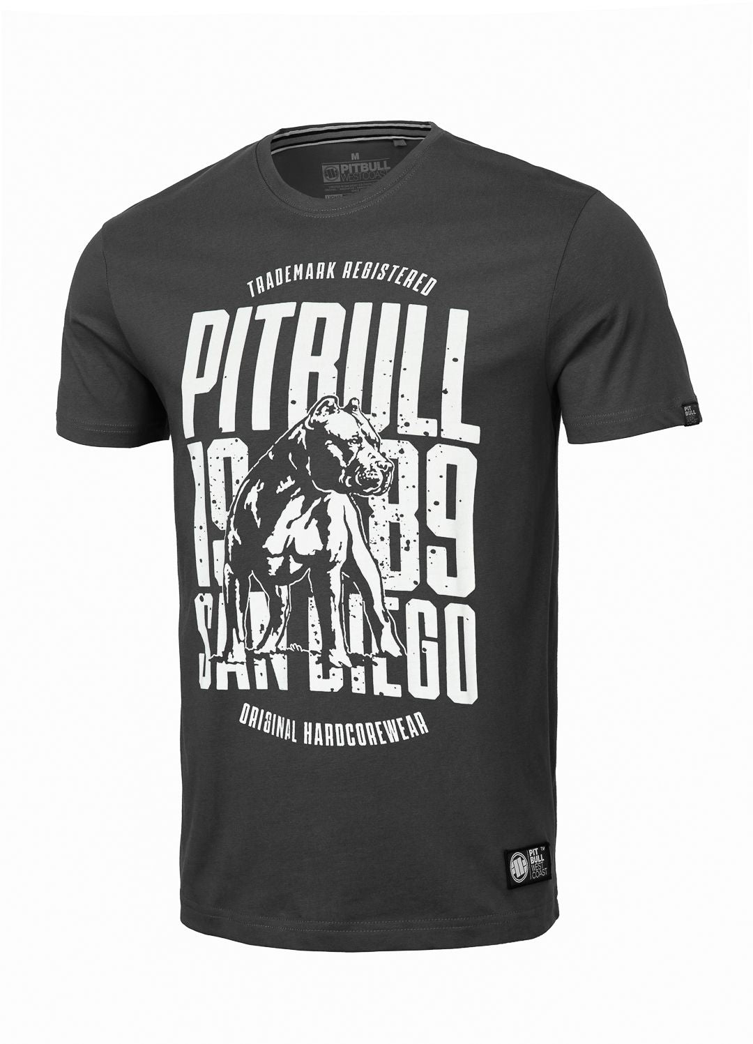 Men's T-Shirt SAN DIEGO DOG - Graphite