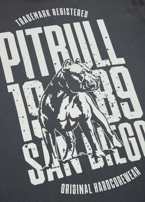 Men's T-Shirt SAN DIEGO DOG - Graphite