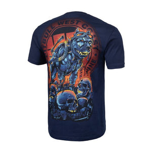 T-SHIRT SKULL DOG ​​2019. DARK NAVY