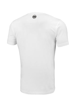 Muška majica kratkih rukava Slim Fit Classic Boxing - bijela
