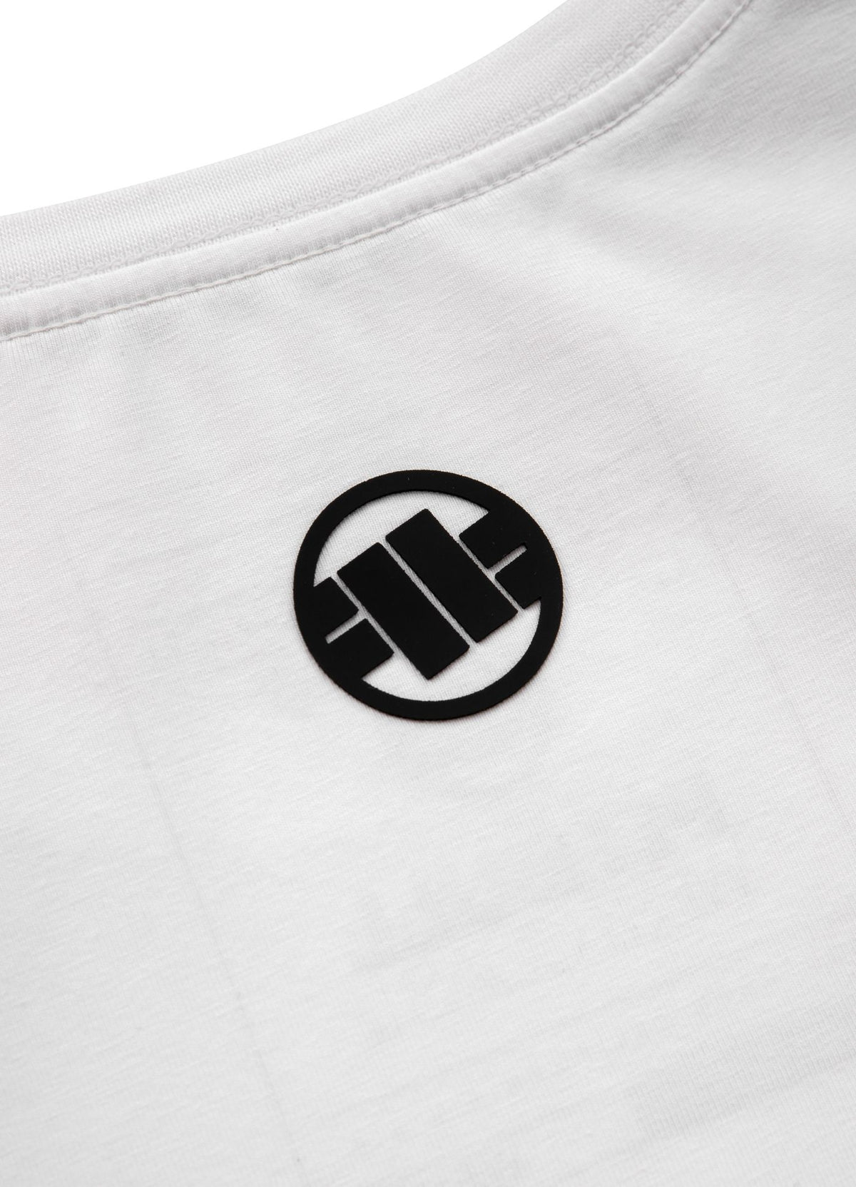 Muška majica kratkih rukava Slim Fit Classic Boxing - bijela