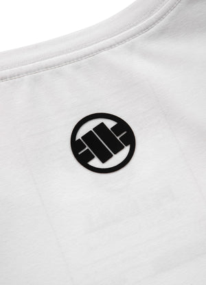 Muška majica kratkih rukava Slim Fit Classic Boxing - bijela