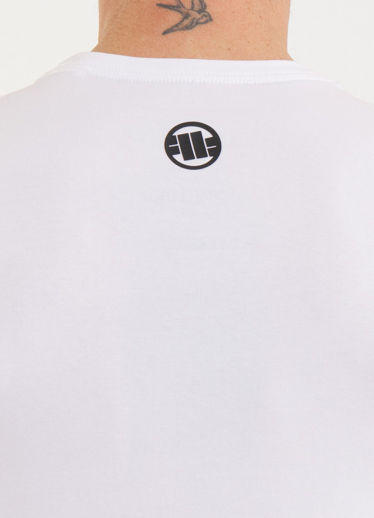 Muška majica kratkih rukava Slim Fit Classic Boxing - bijela