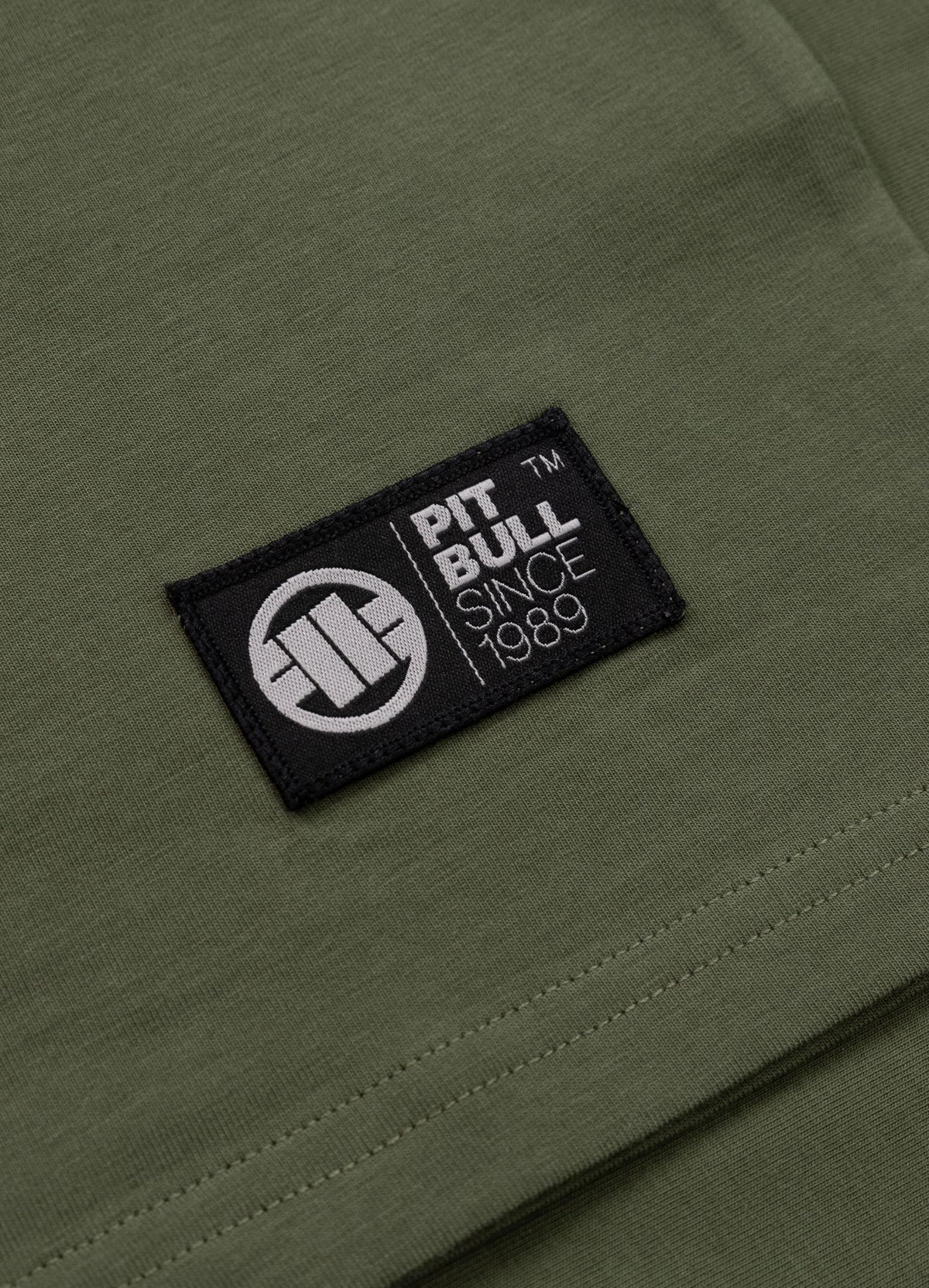 Muška majica kratkih rukava Slim Fit BEZ LOGOA - Maslina