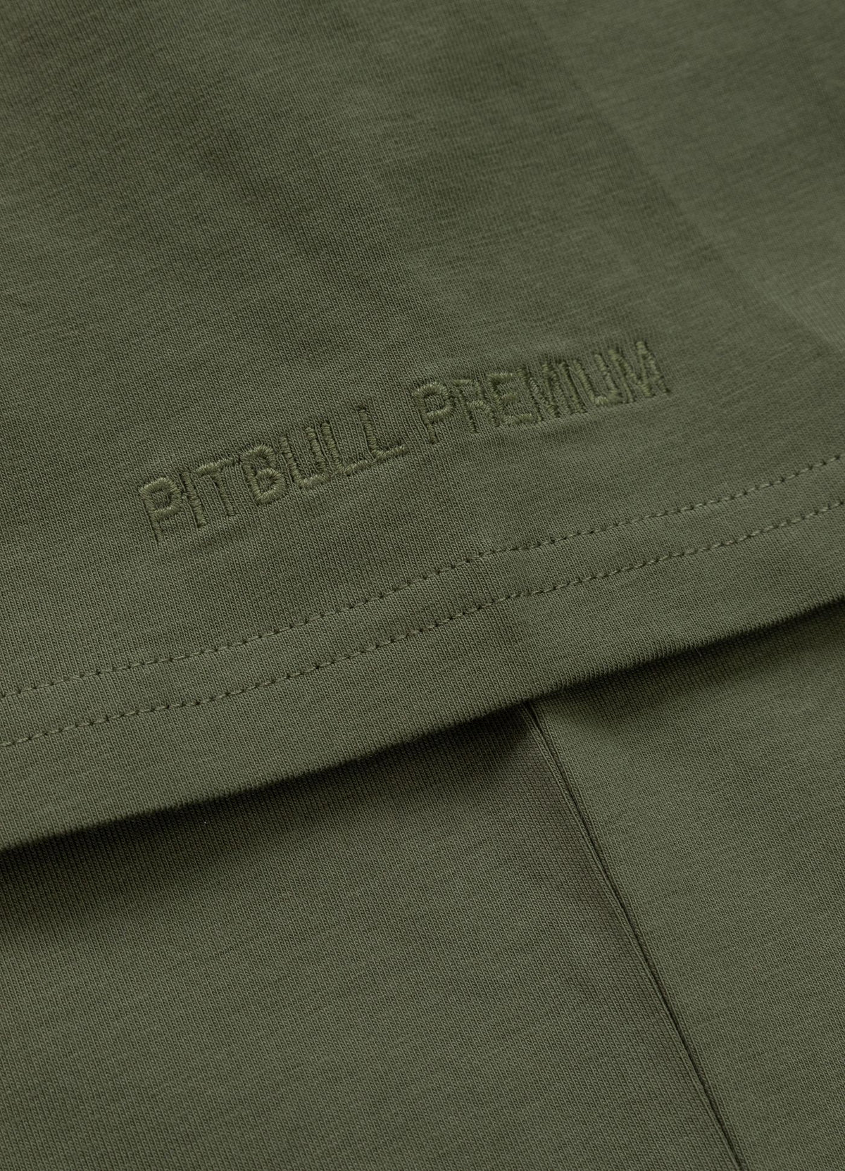 Muška majica kratkih rukava Slim Fit BEZ LOGOA - Maslina