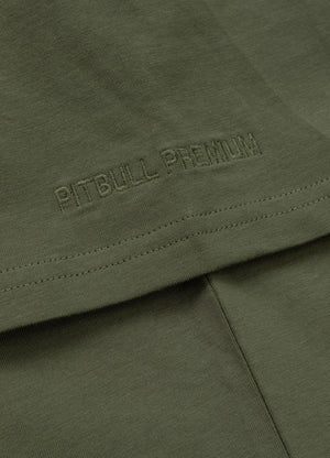 Muška majica kratkih rukava Slim Fit BEZ LOGOA - Maslina