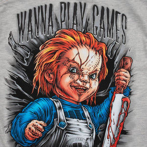 T-shirt Wanna Play Games 19
