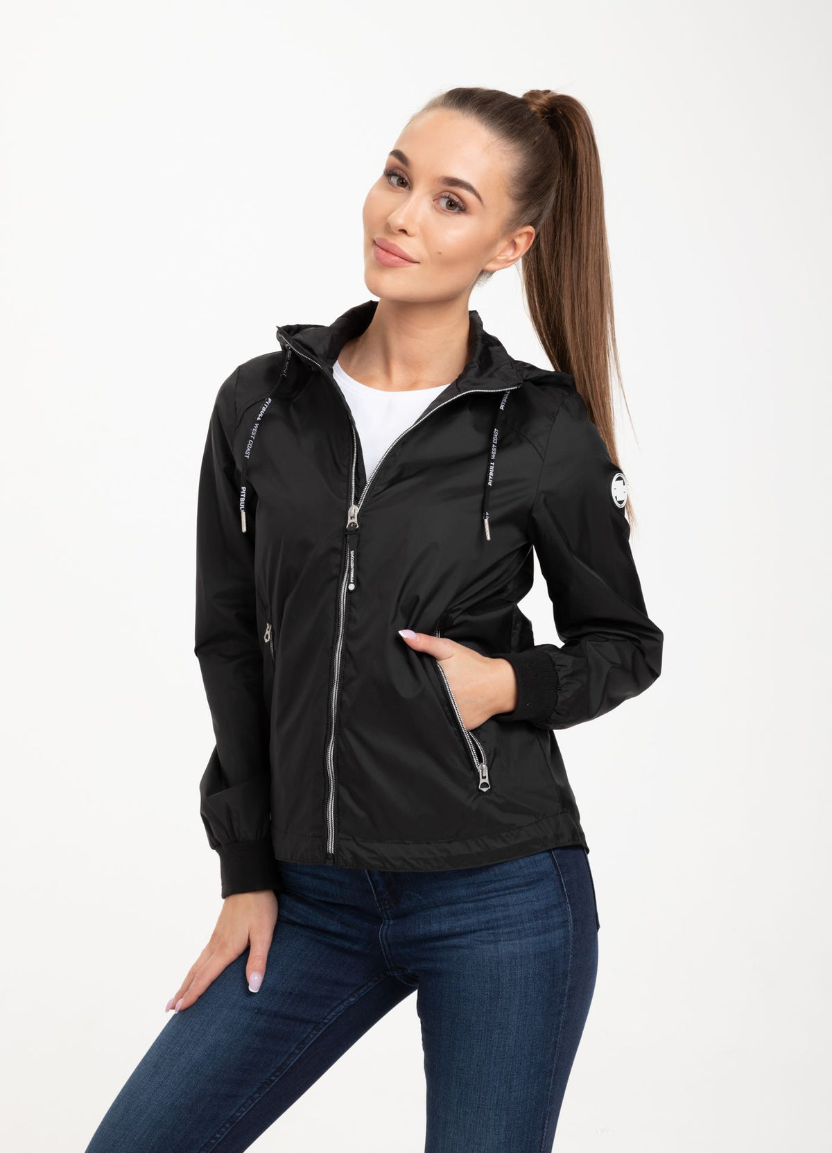 Women's transitional hooded jacket Gravilla