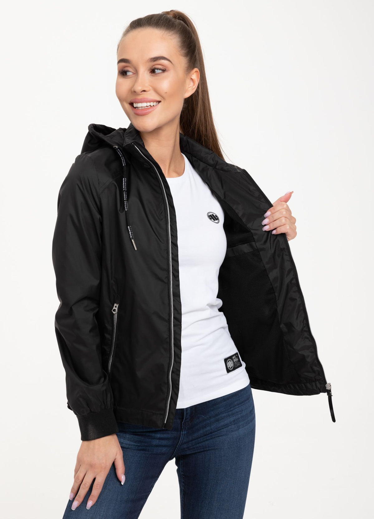 Women's transitional hooded jacket Gravilla