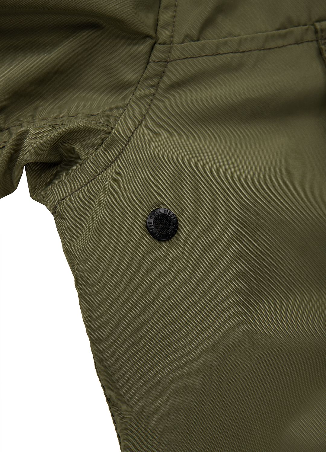 Men's Kangaroo hooded jacket Loring - Olive