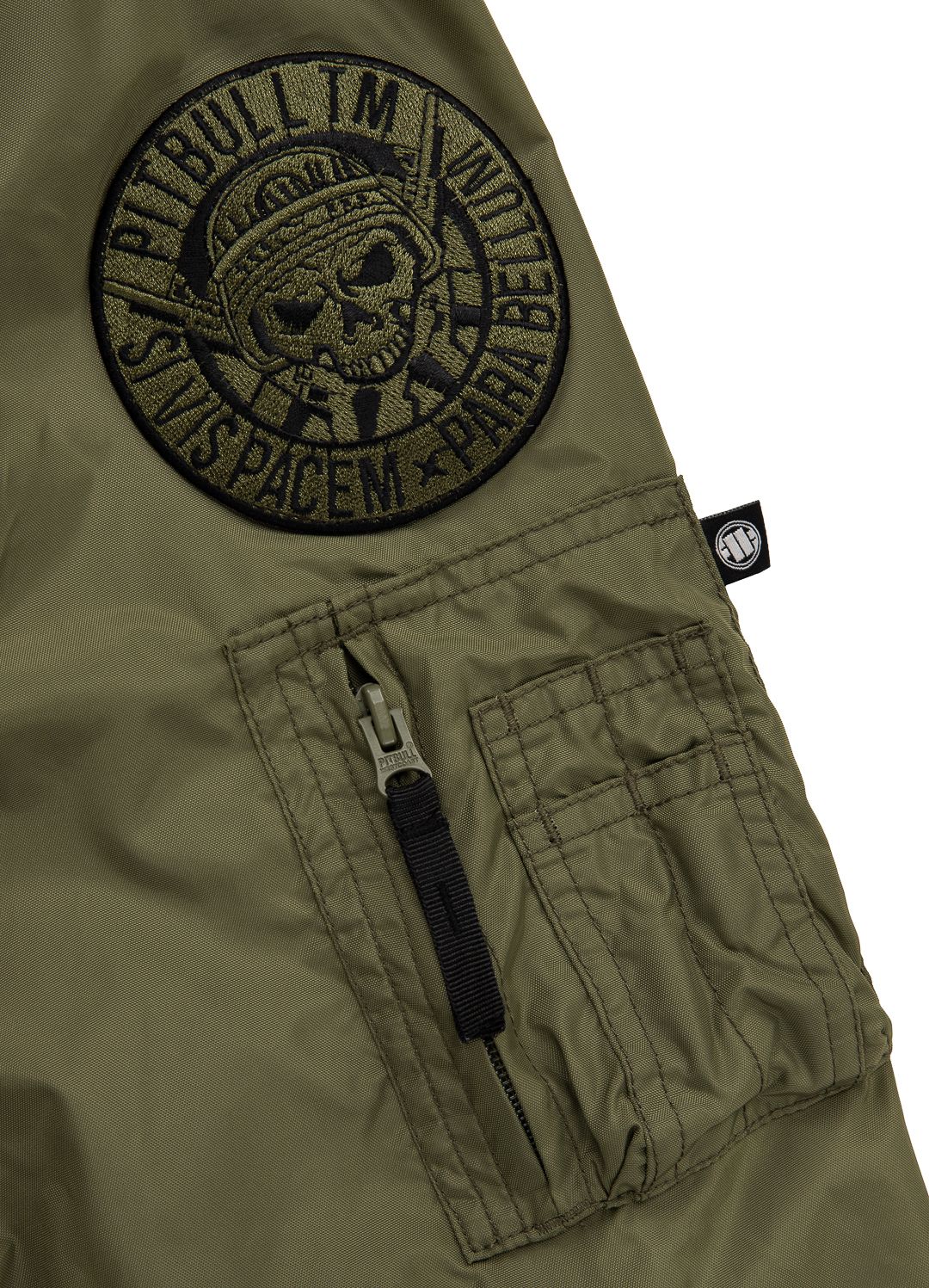 Men's Kangaroo hooded jacket Loring - Olive