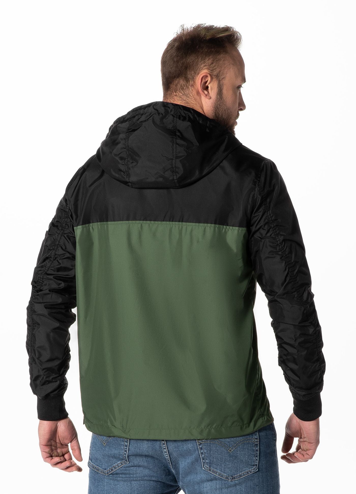 Kangaroo hooded jacket Two-Color Loring - Pitbull.eu Kangaroo hooded jacket Two-Color Loring - Pitbull.eu