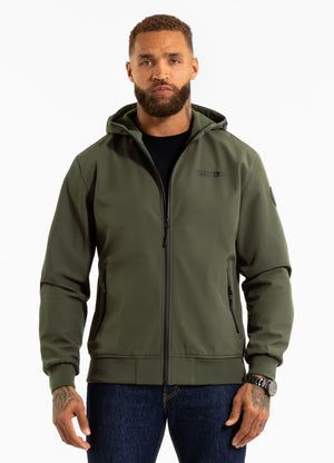 Muška Softshell jakna s kapuljačom Midway II - Olive