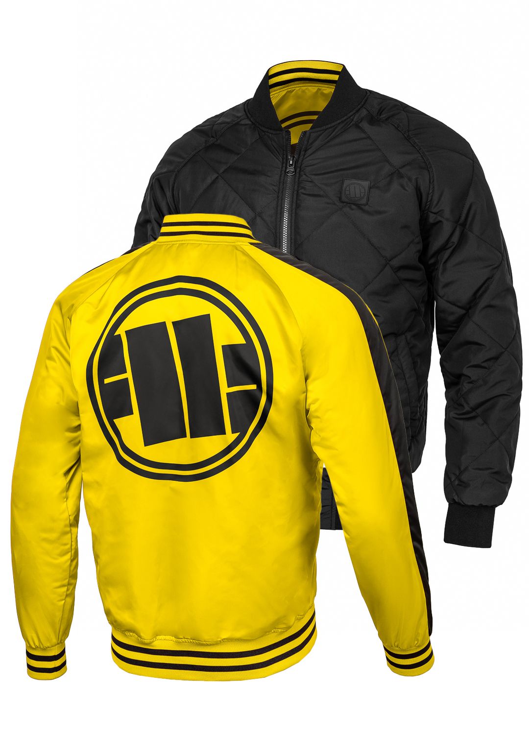 Transitional two-sided jacket Broadway Big Logo