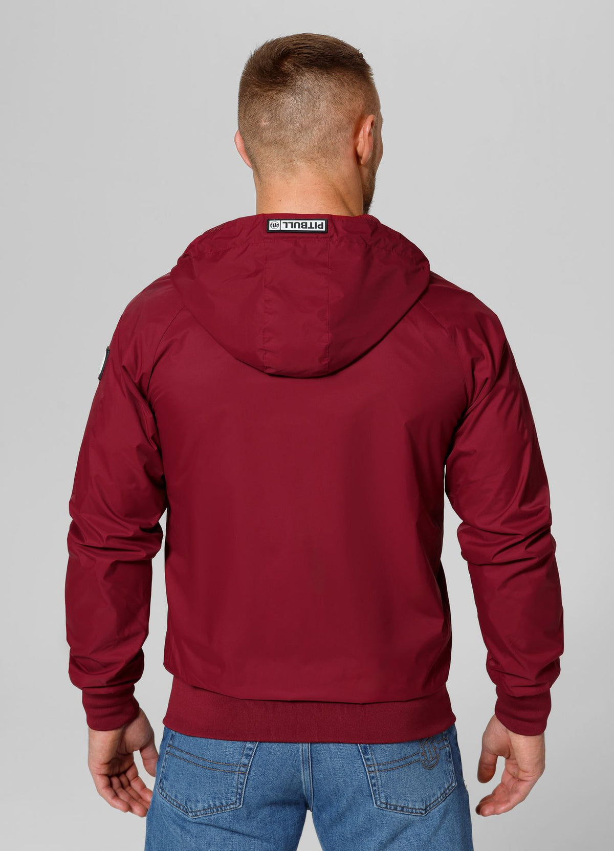 Men's hooded jacket Athletic Logo