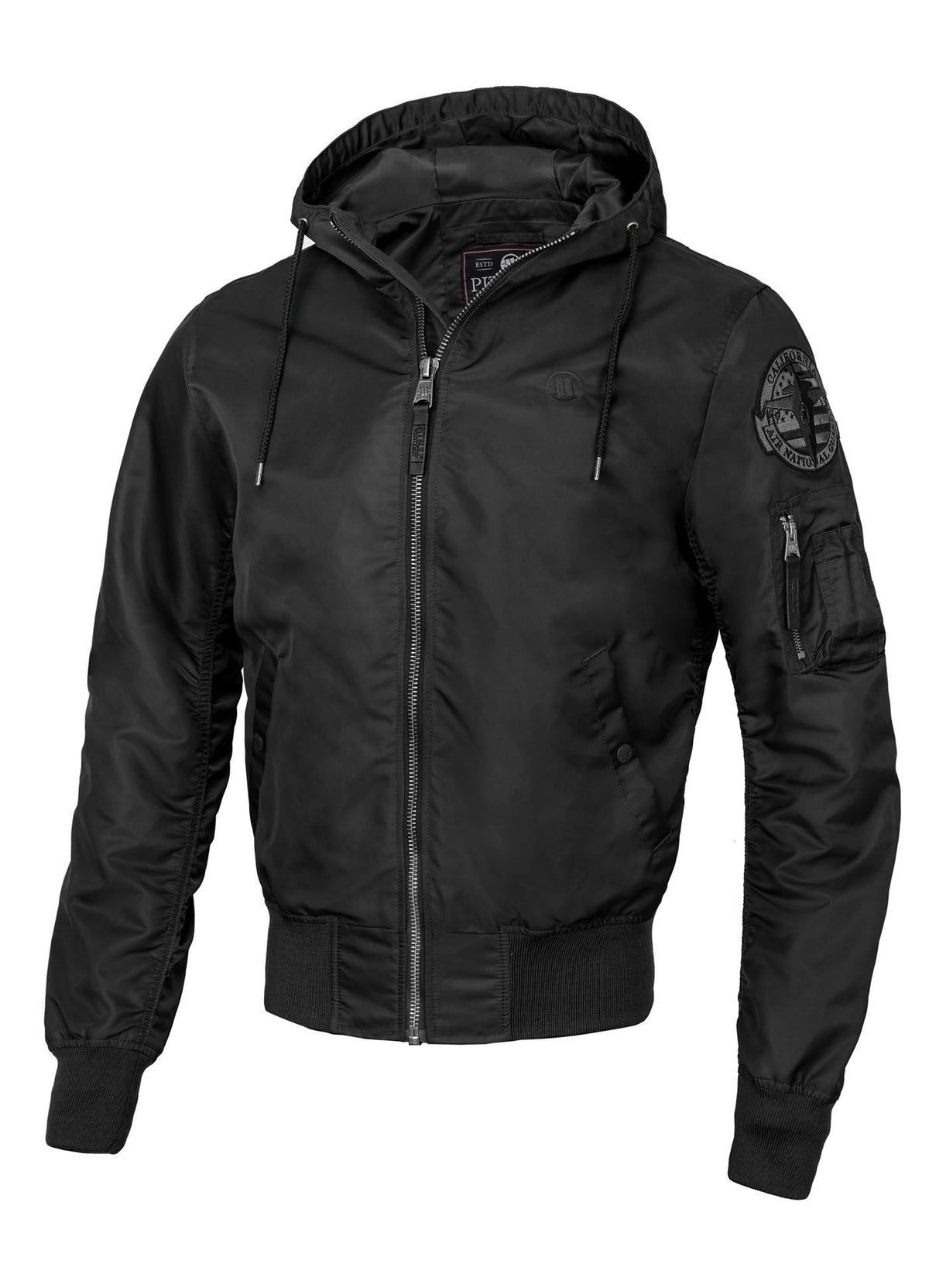 Men's hooded jacket Starwood II - Black