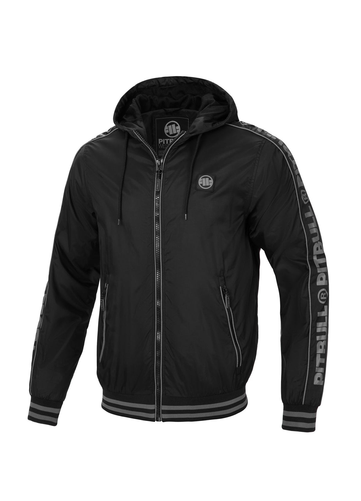 Muška jakna s kapuljačom Whitewood - Black