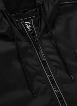 Men's hooded jacket Whitewood - Black