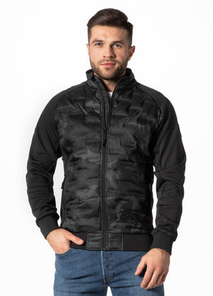 Men's jacket Roxton - All Black Camo