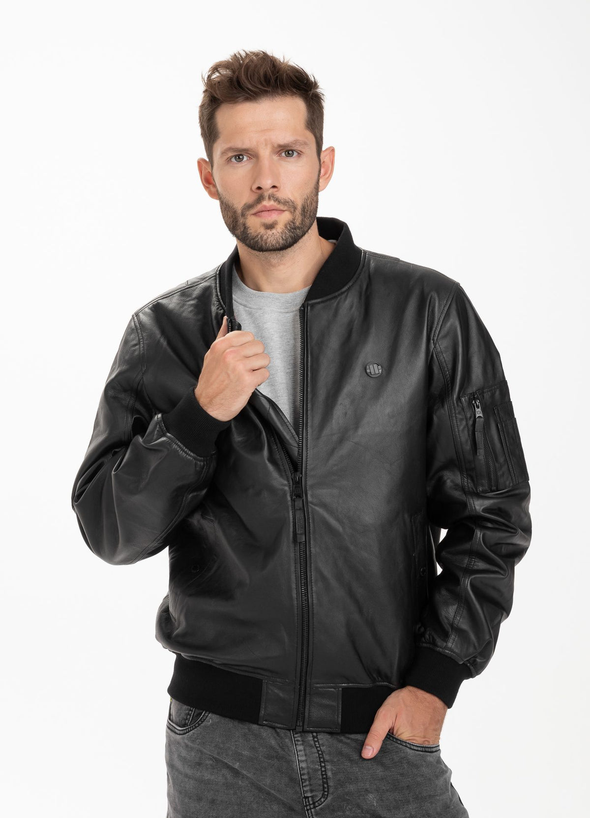 Leather Jacket MA-1