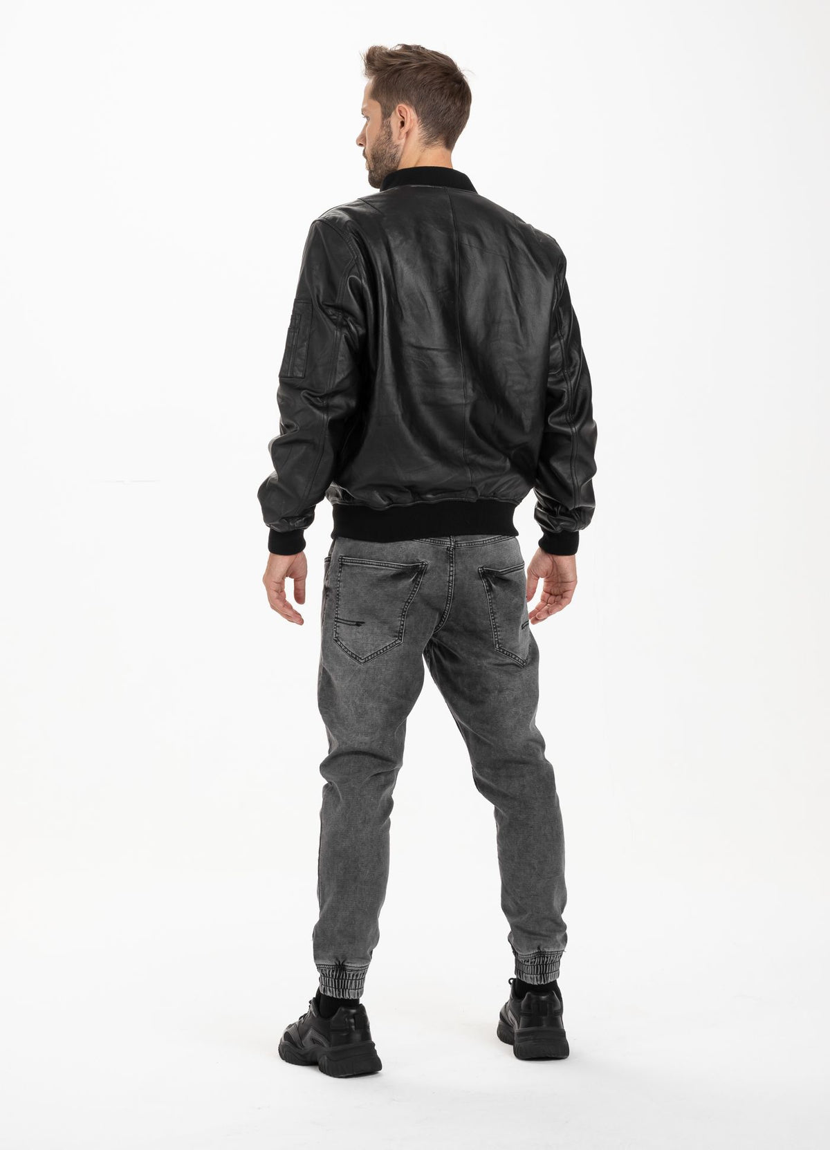 Leather Jacket MA-1