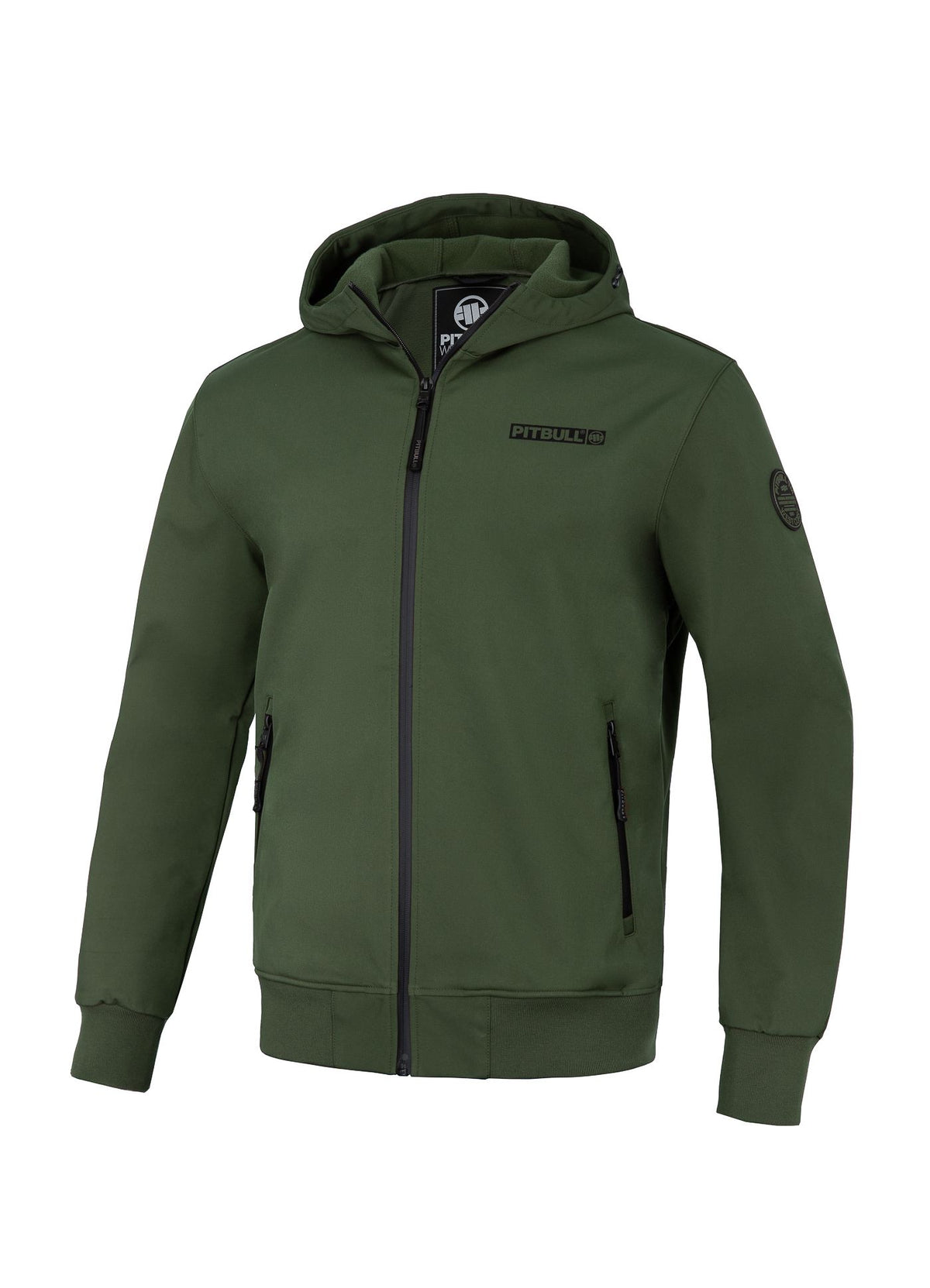 Muška Softshell jakna s kapuljačom Midway II - Olive