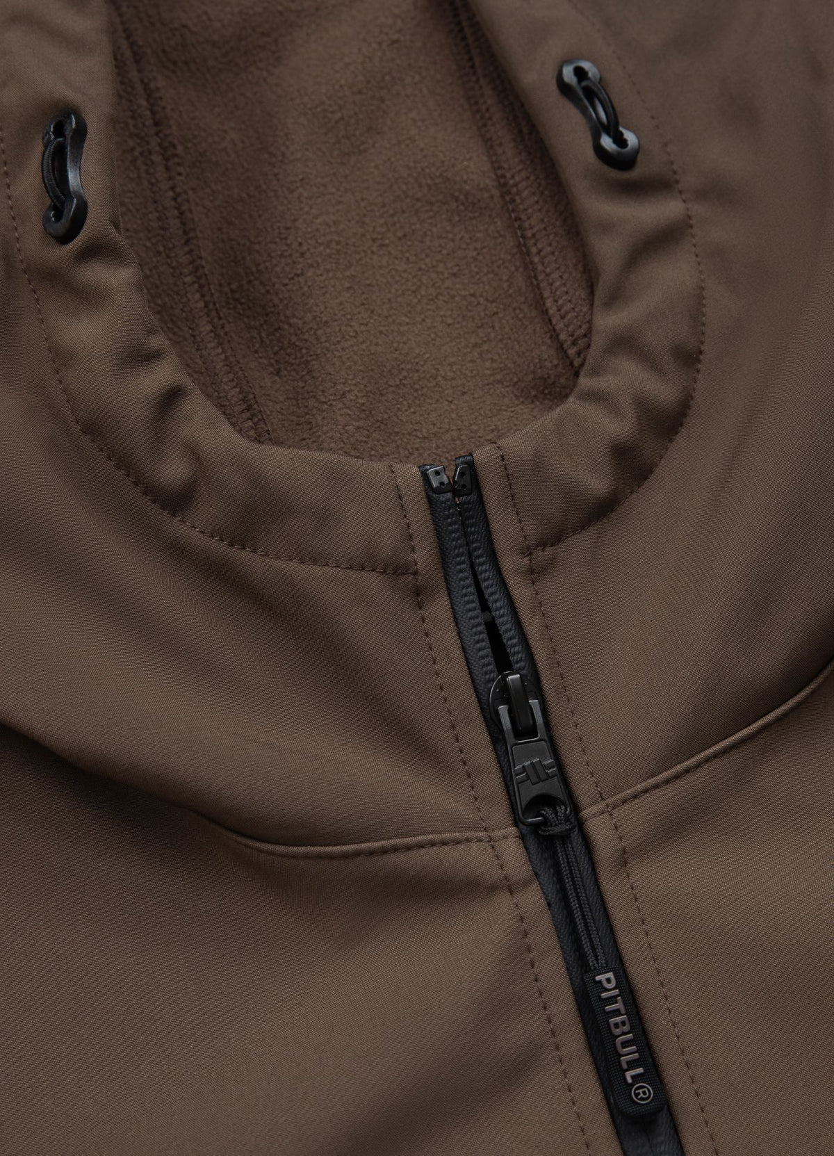 Muška Softshell jakna s kapuljačom Midway II - Tamno smeđa