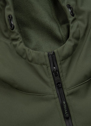 Muška Softshell jakna s kapuljačom Midway II - Olive