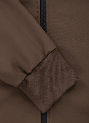 Muška Softshell jakna s kapuljačom Midway II - Tamno smeđa