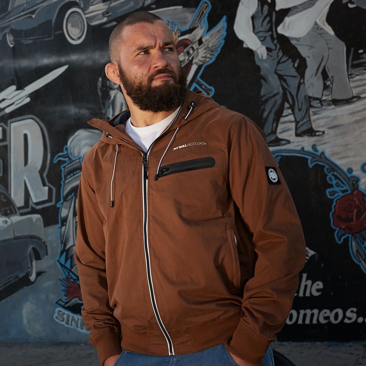Spring hooded jacket Groton - Pitbull.eu