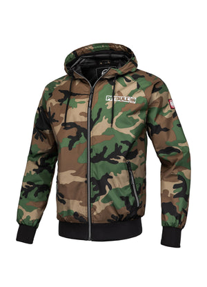 Men's hooded jacket Athletic Hilltop - Woodland Camo