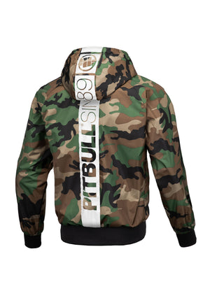 Men's hooded jacket Athletic Hilltop - Woodland Camo