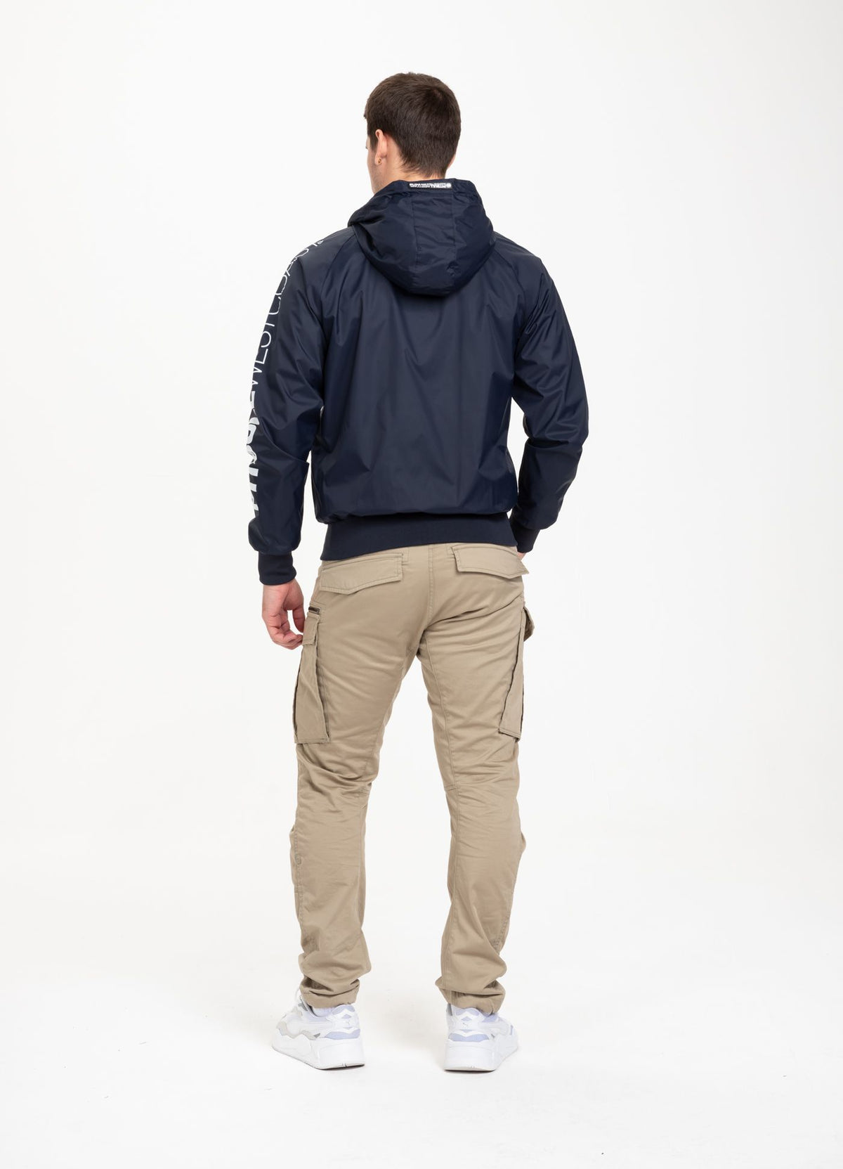 Transitional hooded jacket Athletic Sleeve