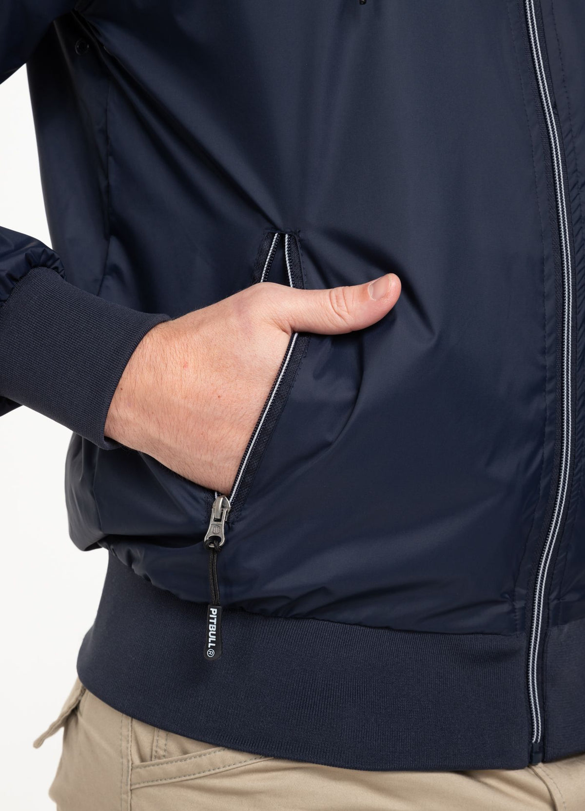 Transitional hooded jacket Athletic Sleeve