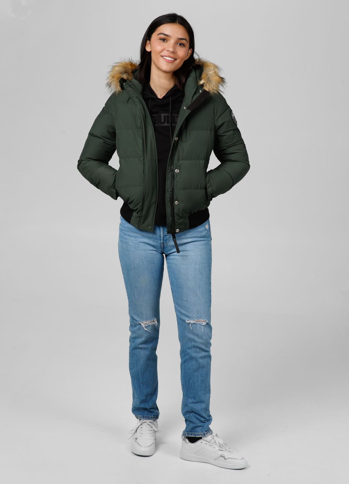 Women's winter hooded jacket Azalea